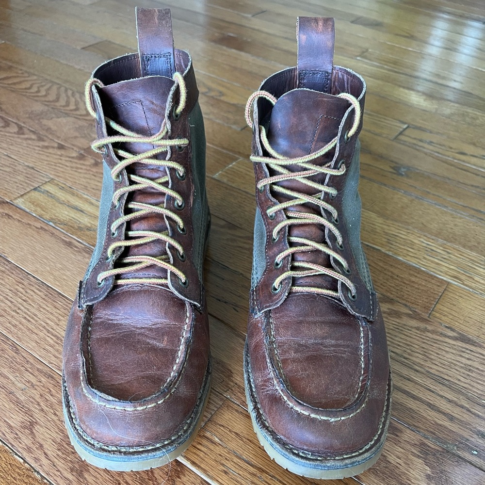Red Wing 3335 Wacouta Weekender Canvas Moc boots size 9.